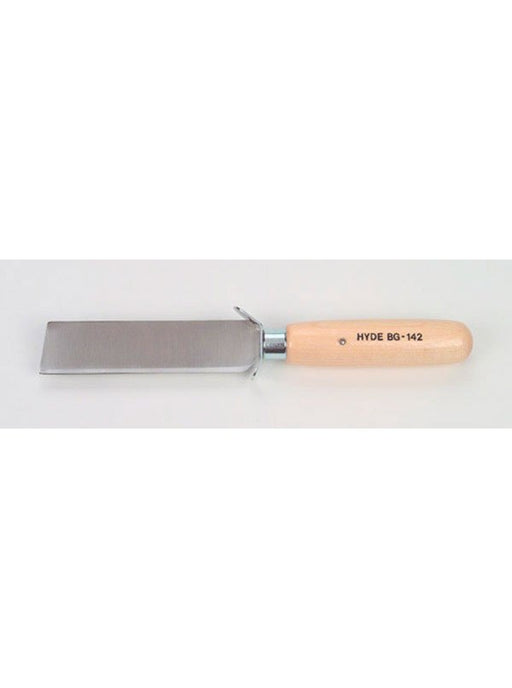 Hyde Tools 60510 Square Point Knife, Safety Wood Handle - the Hyde Store