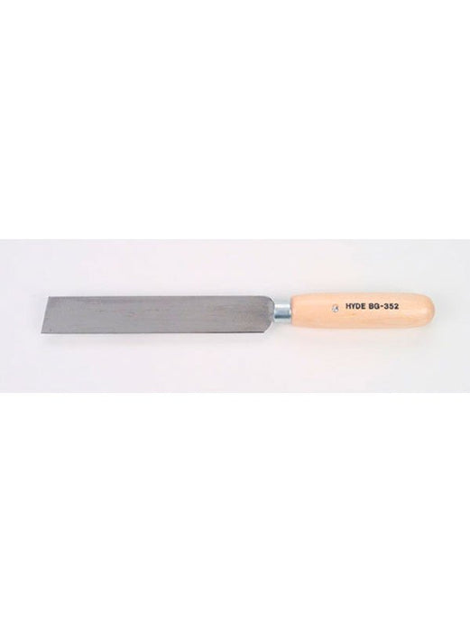 Hyde Tools 60750 Hollow Ground Square Point Knife (BG352) - the Hyde Store