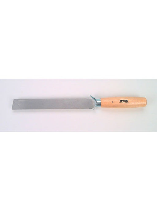 Hyde Tools 60810 Square Point Knife, Safety Wood Handle - the Hyde Store
