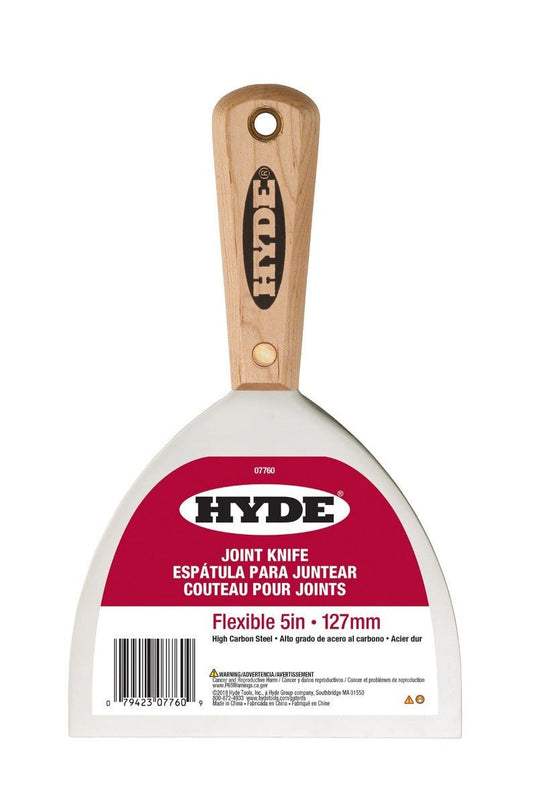 4" Flexible Joint Knife, Hardwood Handle | the Hyde Store
