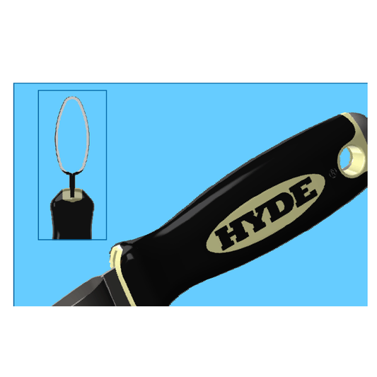 Hyde Tools 95460 high-carbon steel loop knife, official Hyde industrial product image