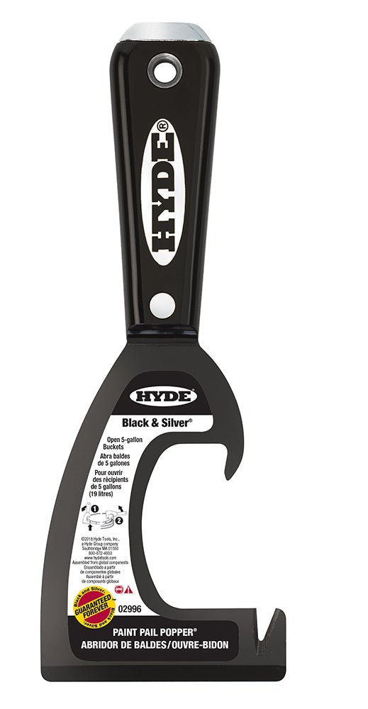 Black & Silver® Pail Popper® Pail Opener | the Hyde Store