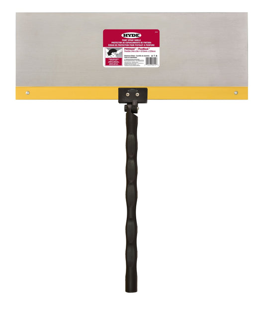 Hyde Tools 28010 PROShield® Spray Shield, 24” x 9” Flexible Aluminum | the Hyde Store