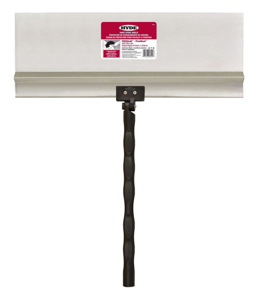 Hyde Tools 28020 PROShield® Spray Shield, 24” x 9” Stiff Aluminum