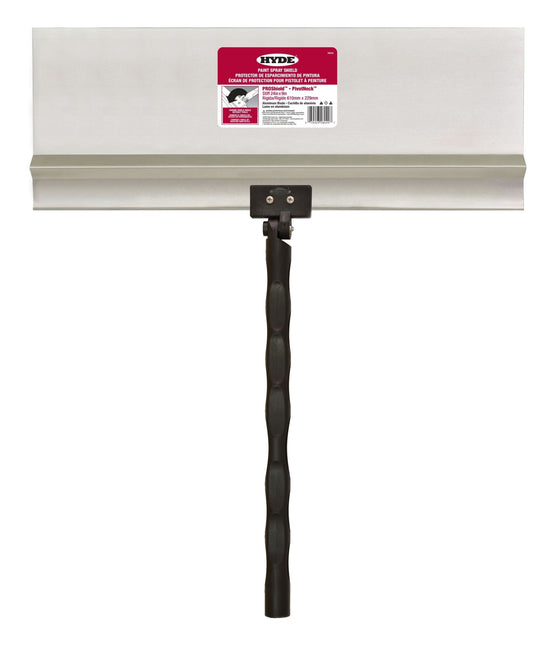 Hyde Tools 28020 PROShield® Spray Shield, 24” x 9” Stiff Aluminum