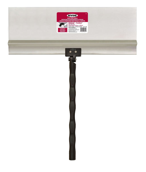 Hyde Tools 28020 PROShield® Spray Shield, 24” x 9” Stiff Aluminum | the Hyde Store