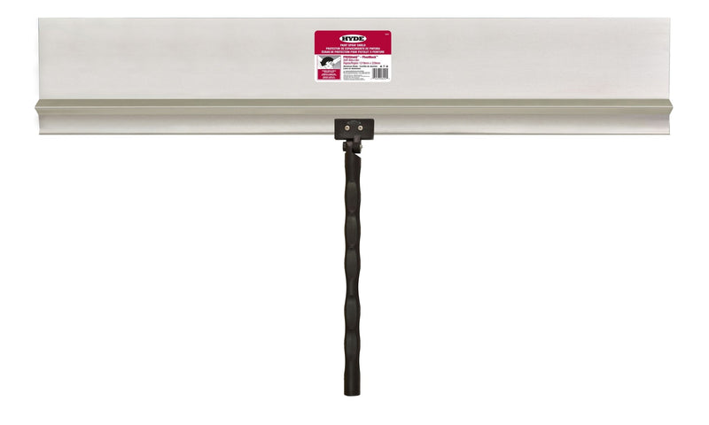 Hyde Tools 28040 PROShield® Spray Shield, 48” x 9” Stiff Aluminum | the Hyde Store