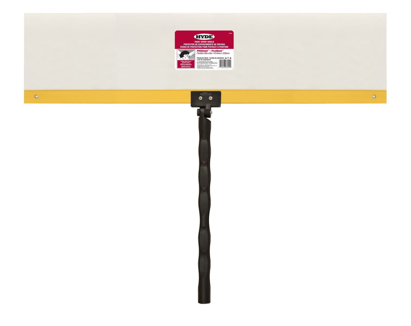 Hyde Tools 28050 PROShield Spray Shield, 36” x 9” Flexible Polystyrene | the Hyde Store
