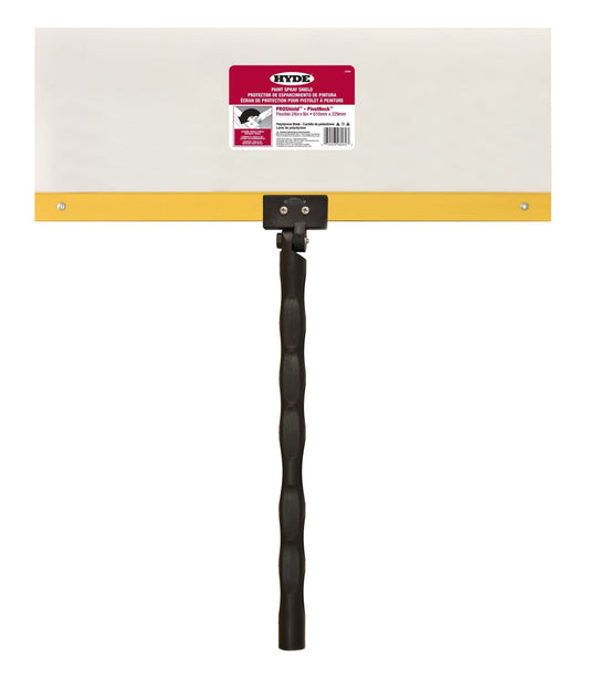 Hyde Tools 28060 PROShield® Spray Shield, 24” x 9” Flexible Polystyrene | the Hyde Store
