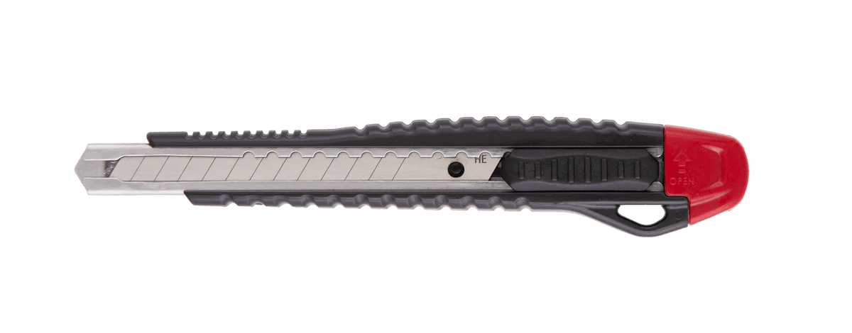Hyde Tools 42045 Auto-Lock Snap-Off Knife, 9mm | the Hyde Store
