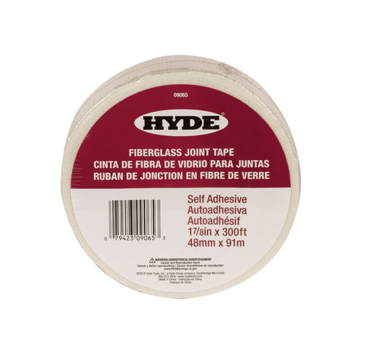 Self - Adhesive White Fiberglass Mesh Tape 1 - 7/8" x 300' Roll | the Hyde Store