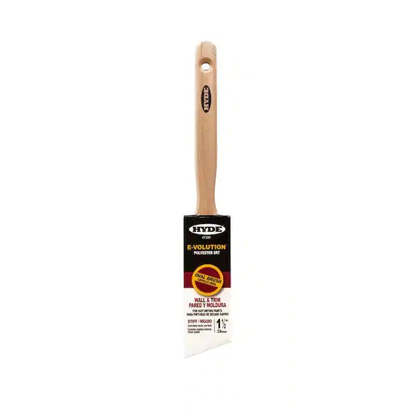1 1/2'' E - Volution Oval Brush, polyester SRT, stiff blend | the Hyde Store