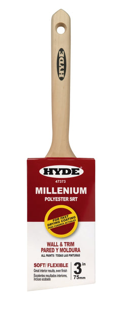 3'' Millenium Angled Sash Brush, Polyester SRT