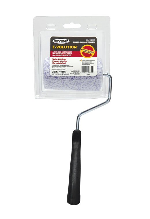 4" E-Volution  Roller Cover 3/8" Nap + 4" Frame