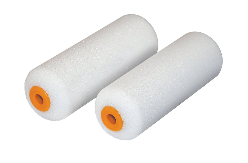 4'' Foam roller, 1/2'' Nap, double round end (Pack 2) | the Hyde Store