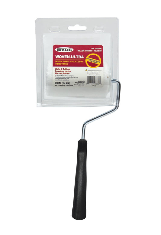 4" Woven Roller Cover 3/8" Nap + 4" Frame | the Hyde Store