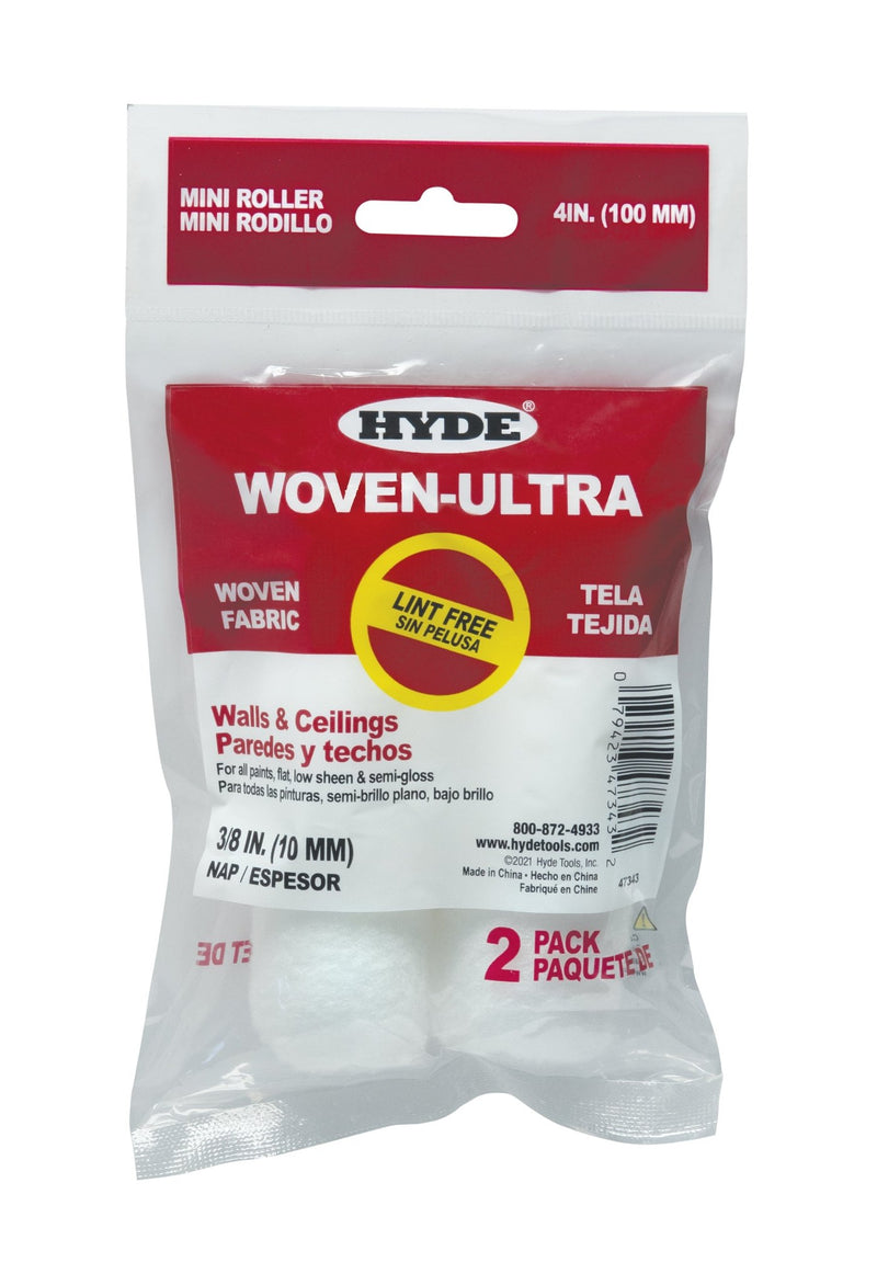 4" Woven - Ultra, 3/8" Nap, (Pack 2) | the Hyde Store