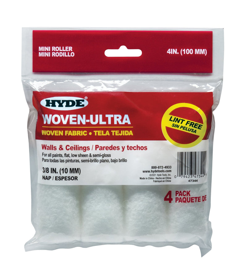 4" Woven - Ultra, 3/8" Nap, (Pack 4) | the Hyde Store