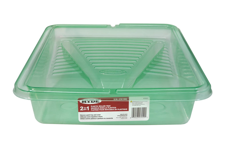 9 1/2'' Plastic Form Vacuum Tray & Cover Feature, 2 Liters (0.53 Gal.) | the Hyde Store
