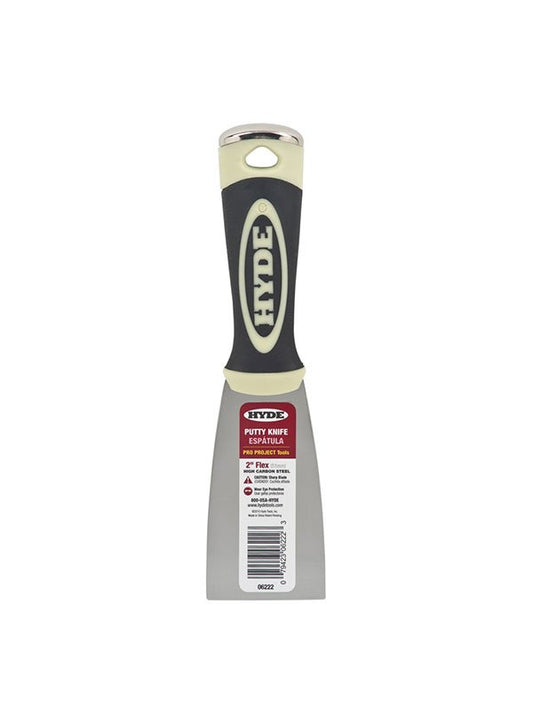 Hyde 06222 2" Flexible Pro Project Putty Knife | the Hyde Store