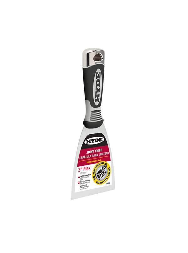 Hyde 06358 3" Flexible Pro Stainless Joint Knife | the Hyde Store
