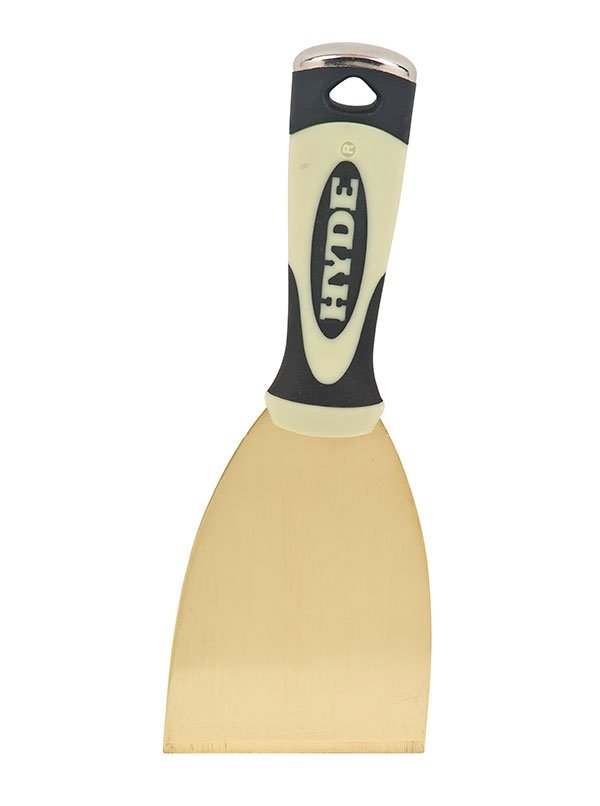 Hyde 06421 3" Stiff Pro Project Brass Scraper | the Hyde Store