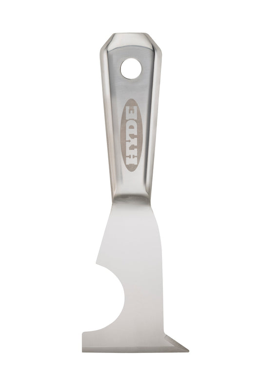Hyde 06780 Full Metal Stainless Steel 6 - IN - 1 Painters Tool | the Hyde Store