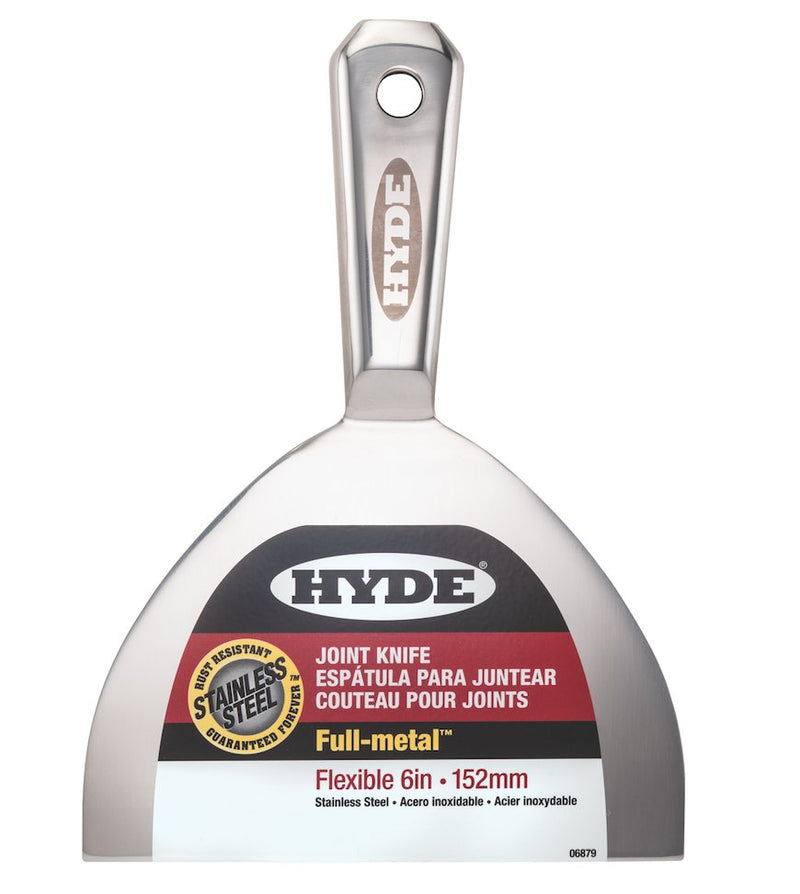 Hyde 06879 6" Flexible Full - metal Stainless Steel Joint Knife | the Hyde Store