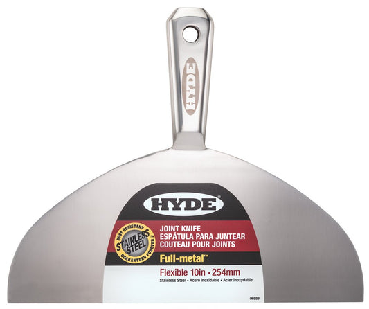 Hyde 06889 10" Flexible Full - metal Stainless Steel Joint Knife | the Hyde Store