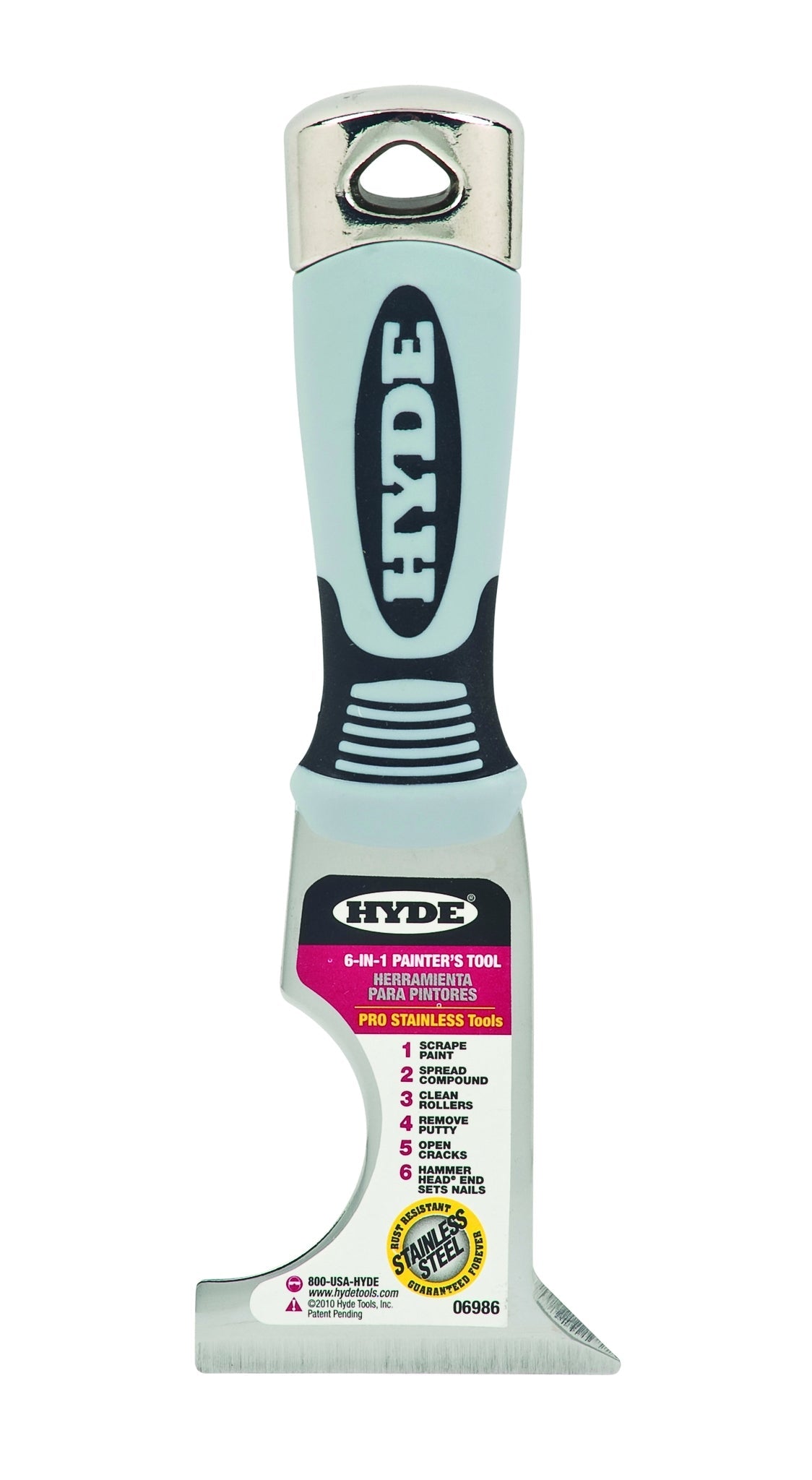 Hyde 06986 Pro Stainless 6 - in - 1 Multi - Tool | the Hyde Store