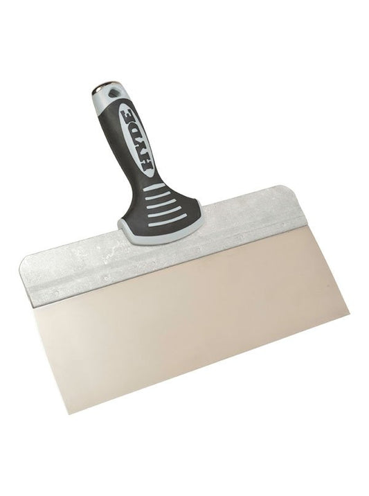 Hyde 09343 12" Stainless Stainless Steel Taping Knife, extruded backing | the Hyde Store
