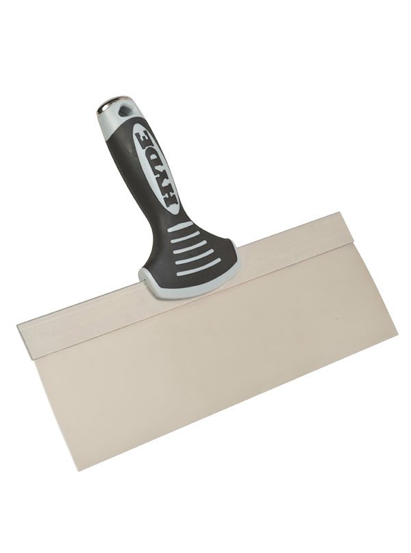 Hyde 09373 12" Pro Stainless Taping Knife, flat backing | the Hyde Store