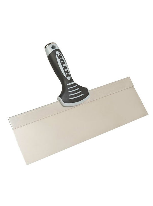 Hyde 09374 14" Pro Stainless Taping Knife, flat backing | the Hyde Store