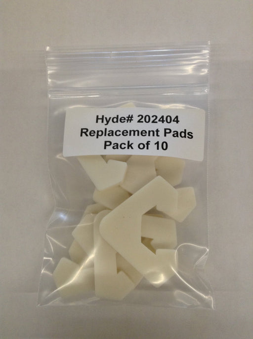 Hyde 202404 Replacement Pads for Caulk Aid 43660 - Pack of 10 - the Hyde Store