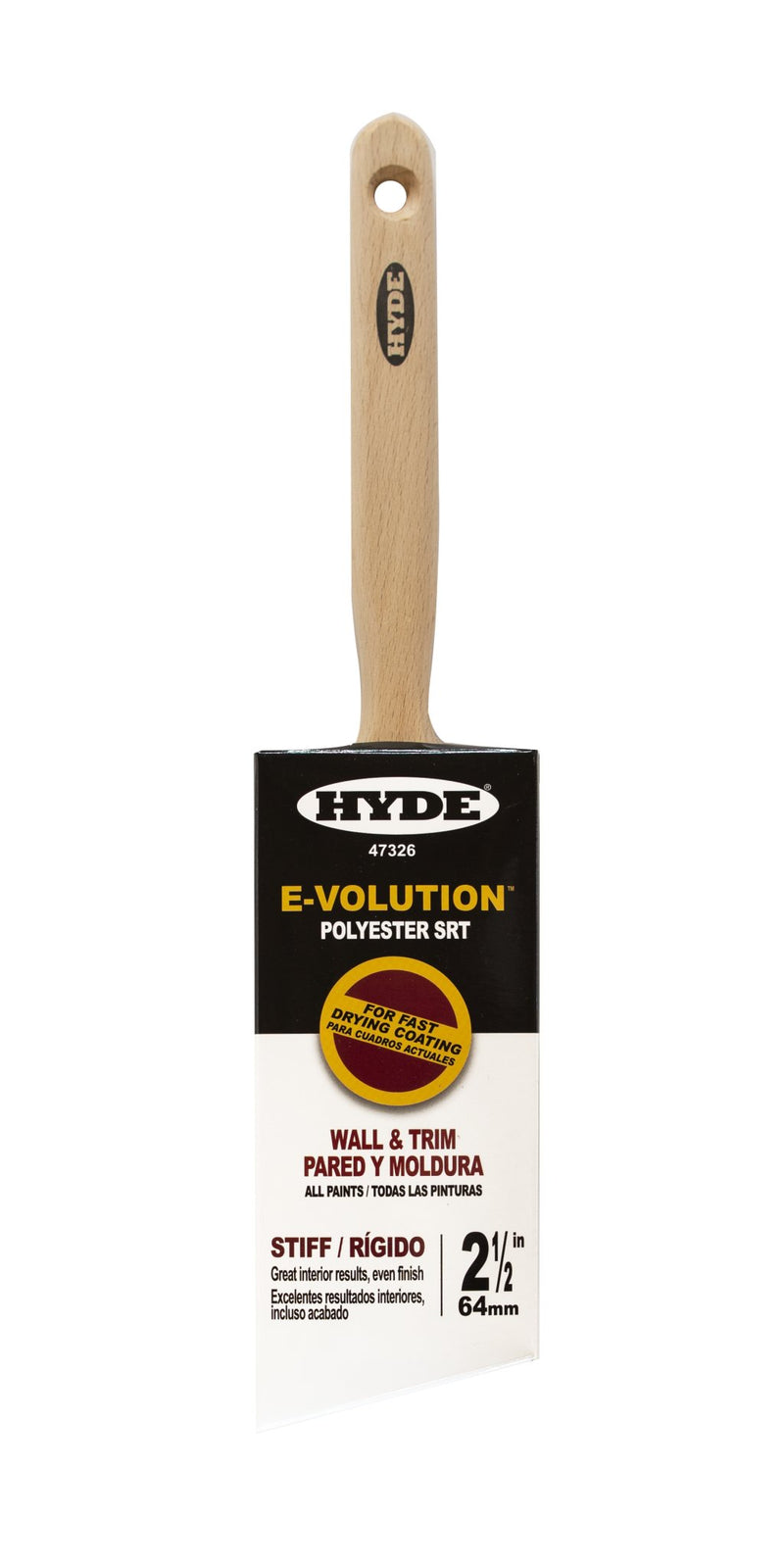 Hyde 47326 2 - 1/2" Brush Polyester SRT Filament, Stiff | the Hyde Store