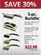 Hyde 5 - Piece Wire Brush Pack | the Hyde Store