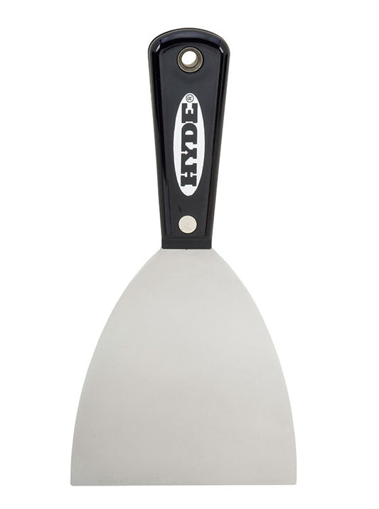 Hyde Tools 01540 Black & Silver® Flexible SS Joint Knife, 4” | the Hyde Store