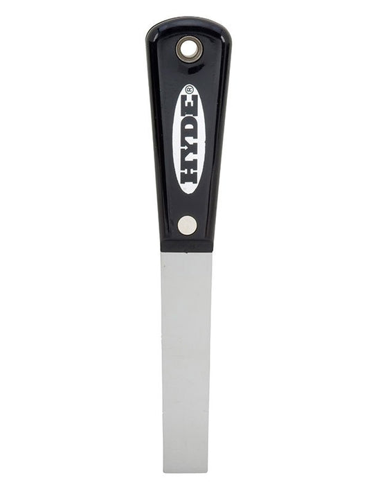 Hyde Tools 02005 Black & Silver® 3/4” Flexible Putty Knife/Scraper | the Hyde Store