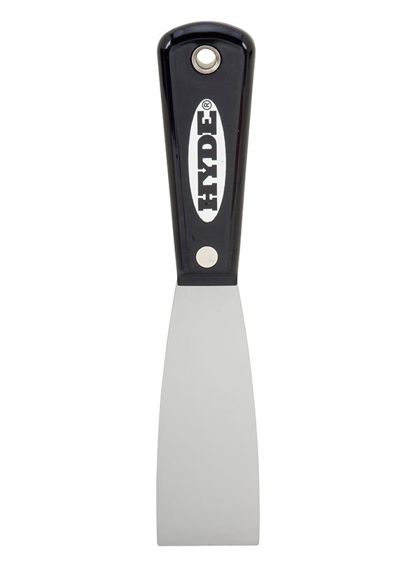 Hyde Tools 02102 Black & Silver® 1 - 1/2” SuperFlexx™ Putty Knife/Scraper | the Hyde Store