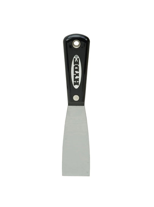 Hyde Tools 02150 Black & Silver® 1-1/2” Stiff Putty Knife/Scraper - the Hyde Store