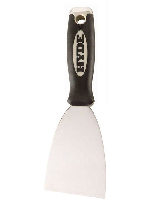 Hyde Tools 02355 Black & Silver® 3” Flexible HH Putty Knife/Scraper | the Hyde Store