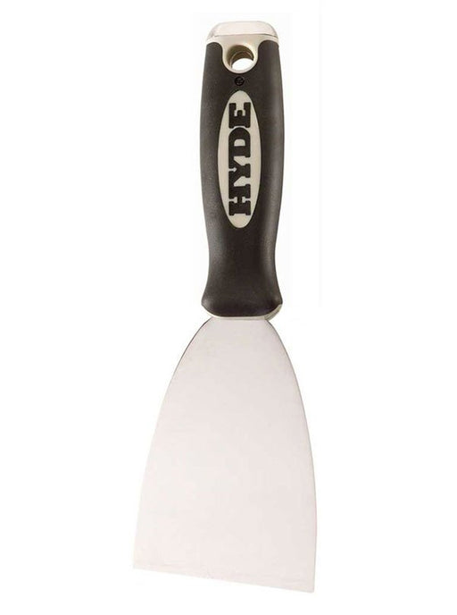 Hyde Tools 02355 Black & Silver® 3” Flexible HH Putty Knife/Scraper - the Hyde Store
