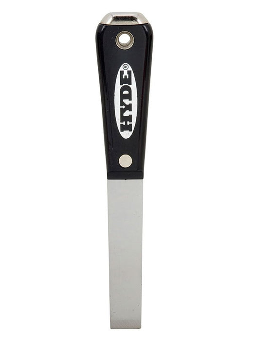Hyde Tools 02565 Black & Silver® 3/4” Stiff Chisel HH Putty Knife/Scraper