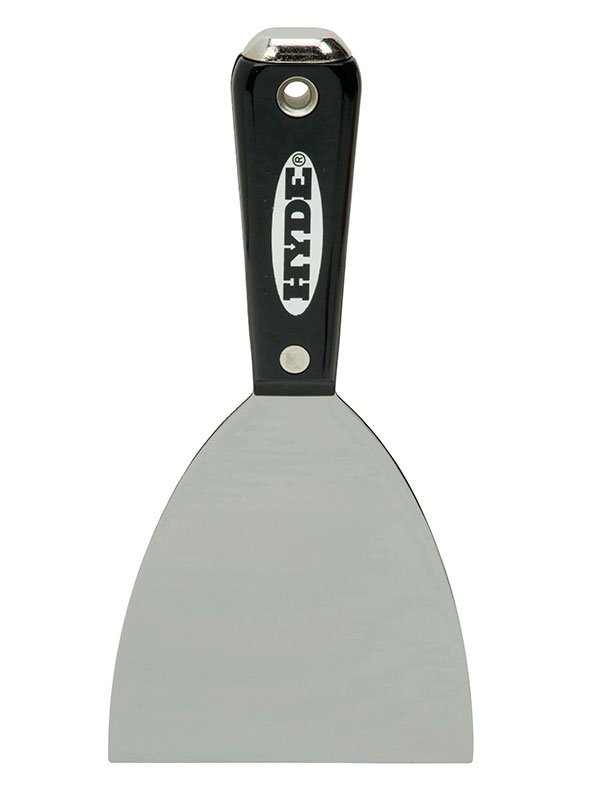Hyde Tools 02570 Black & Silver® Flexible HH Joint Knife, 4” | the Hyde Store