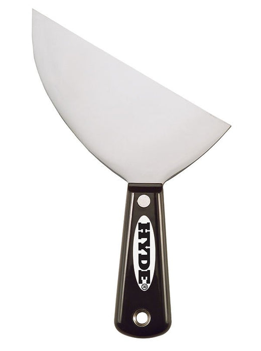 Hyde Tools 02701 Black & Silver® Clipped Pointing Knife, 6”