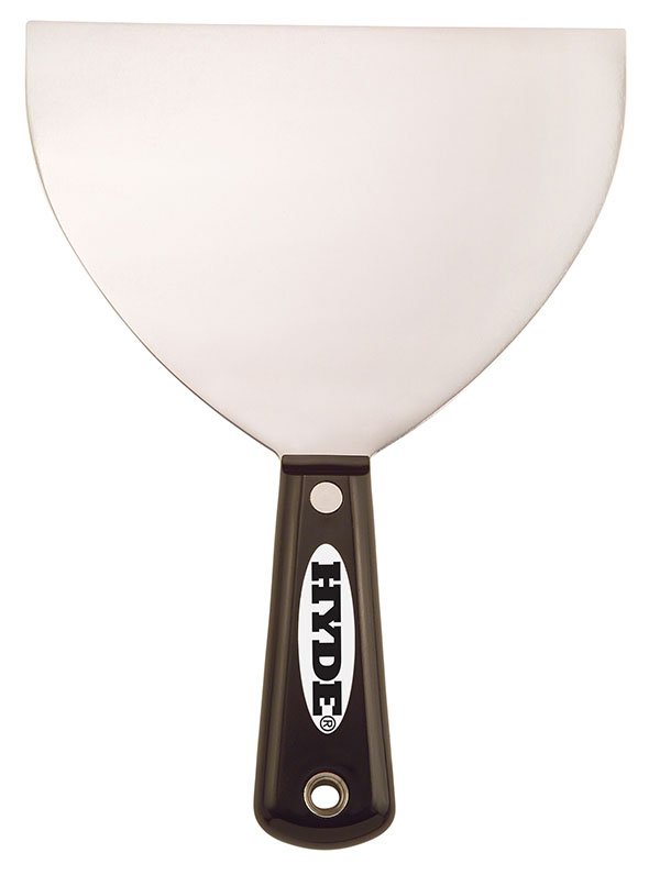 Hyde Tools 02850 Black & Silver® Flexible Joint Knife, 6” (High Carbon Steel) | the Hyde Store