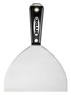 Hyde Tools 02870 Black & Silver® 6” Flexible HH Putty Knife/Scraper