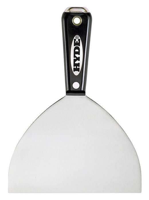 Hyde Tools 02870 Black & Silver® 6” Flexible HH Putty Knife/Scraper