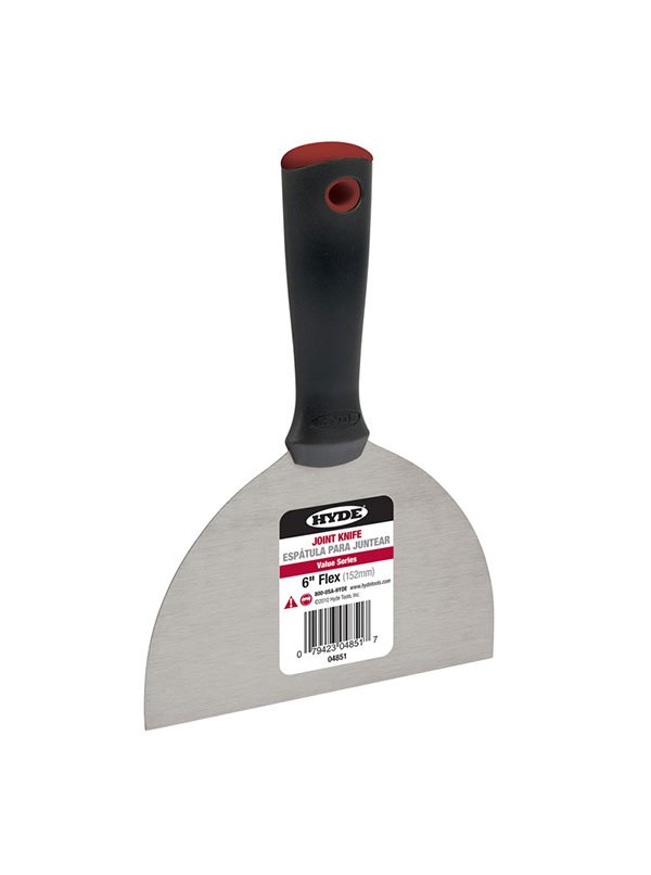 Hyde Tools 04851 6" Flexible Value Series Joint Knife | the Hyde Store