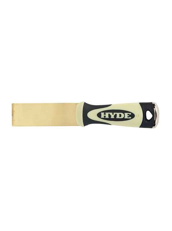 Hyde Tools 06081 1 - 1/4" Stiff Pro Project Brass Scraper | the Hyde Store